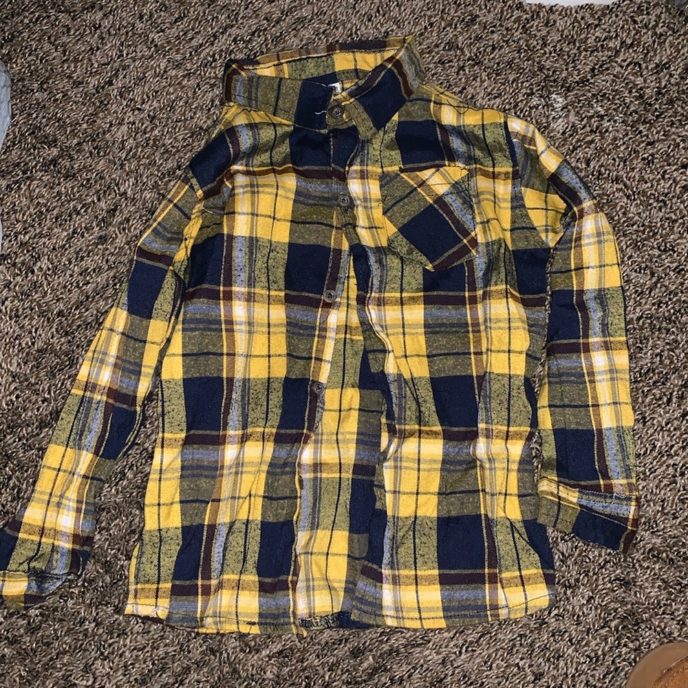 Dapper Dude plaid boys long sleeve shirt